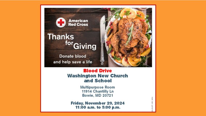 Thanks for Giving – Blood Drive